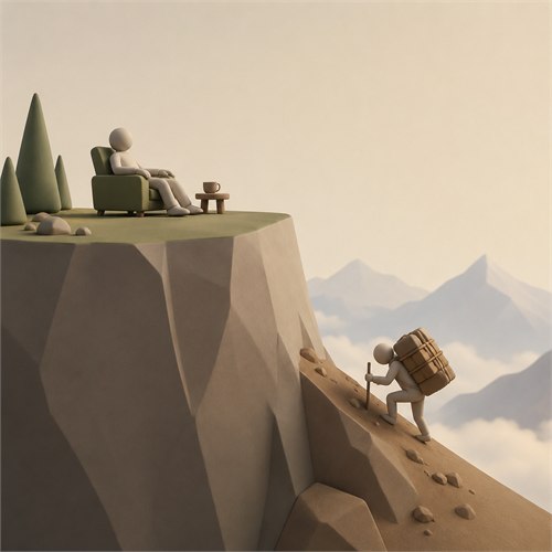 Wait at leisure while the enemy labors-Illustration